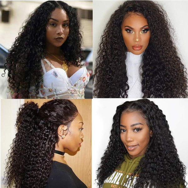 Lace Front Wigs Brazilian Kinky Curly